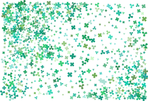 klöver löv. grön bakgrund png