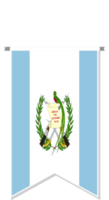 guatemala-flagge im fußballwimpel. png