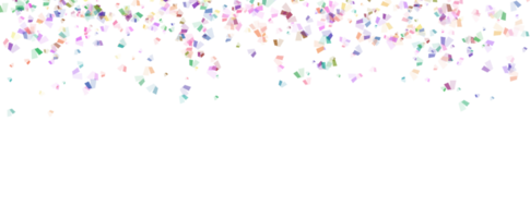 memphis runda konfetti festlig bakgrund i cyan blå, rosa och gul. barnslig mönster och bokeh konfetti cirklar dekoration Semester bakgrund. png
