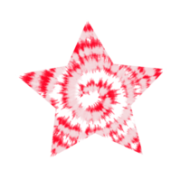 plantilla de diseño de estrella de pentagrama de color de agua aislado png