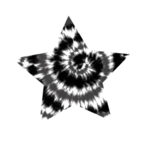 plantilla de diseño de estrella de pentagrama de color de agua aislado png