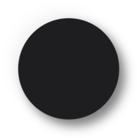 bouton cercle neumorphique png