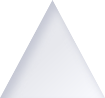 ombre triangulaire, bouton d'interface utilisateur de neumorphisme png