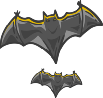 Hand drawn Bat Halloween Doodle Illustration png
