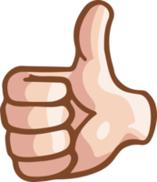 Hand Gesture Cartoon png