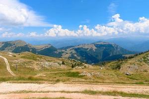 Beautiful landscape in Monte Baldo in Italy photo