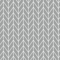 líneas blancas en zig zag sobre fondo gris patrón de repetición sin costuras vector