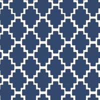 Seamless repeat navy tile pattern vector