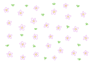 Blume auf abstrakter Hintergrundpapier-Kunstkarte png