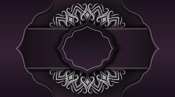 simple background  with mandala ornaments vector
