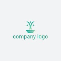 elemento de plantilla de diseño de logotipo de vector plano y negocio abstracto de logotipo creativo.