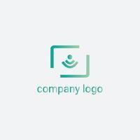 elemento de plantilla de diseño de logotipo de vector plano y negocio abstracto de logotipo creativo.
