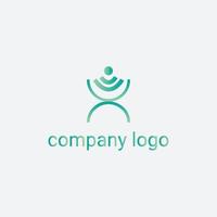 elemento de plantilla de diseño de logotipo de vector plano y negocio abstracto de logotipo creativo.