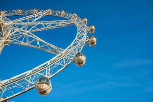 The Melbourne Star is a giant Ferris wheel in the Waterfront City precinct in the Docklands area of Melbourne, the state capital of Victoria, Australia. photo