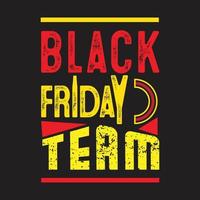 Black friday t-shirt vector