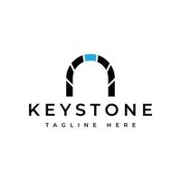 creative keystone logo design vector