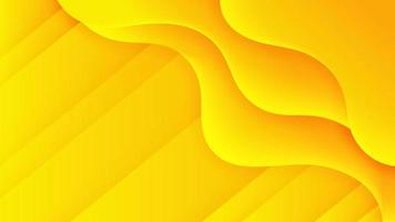 Abstract dynamic colorful vibrant wave on yellow background. 1987844 Vector  Art at Vecteezy