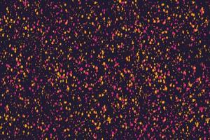 Explosion of confetti. Gold grainy abstract texture on blue background. photo