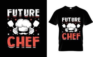 diseño de camisetas de chef, eslogan de camisetas de chef y diseño de ropa, tipografía de chef, vector de chef, ilustración de chef