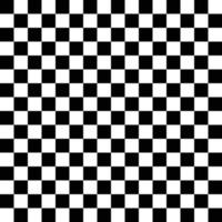 Checkers seamless pattern on white background. vector