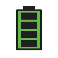 illustration of battery vector