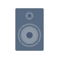 Speaker Flat Illustration. Clean Icon Design Element on Isolated White Background vector
