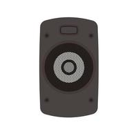 Speaker Flat Illustration. Clean Icon Design Element on Isolated White Background vector