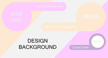 Design background name cards and templates for business and website banners. vector