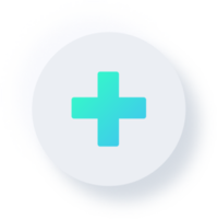 Neumorphic Add Icon, Neumorphism Add Button png