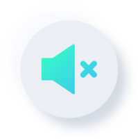 Neumorphic Mute Icon, Neumorphism Mute Button png