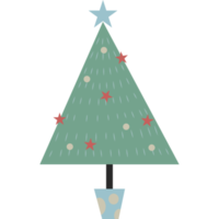 Natale albero. verde albero png