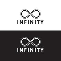 diseño de ilustración de plantilla de logotipo de vector infinito.