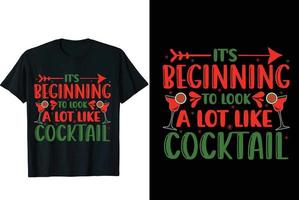 christmas t shirt design vector