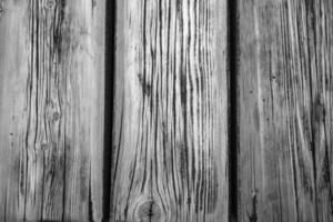 Natural wooden surface from wood boards. Black and white photo