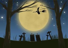 the Halloween Background vector