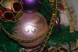 Colorful Christmas Decorations photo
