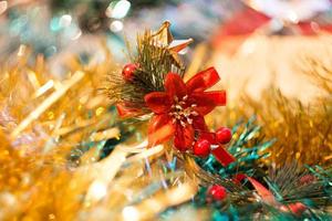 Colorful Christmas Decorations photo