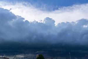 Dark Grey Storm Clouds photo