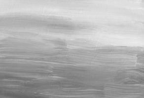 Abstract white and gray background. Light monochrome backdrop. Minimalist painting. Brush strokes on paper. photo