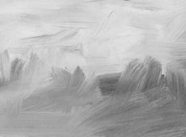 Abstract white and gray textured background. Light monochrome overlay.  Minimalist painting. Brush strokes on paper. photo