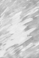 Abstract light gray background painting. Monochrome backdrop. Black and white minimalistic art. Brush strokes on paper. photo