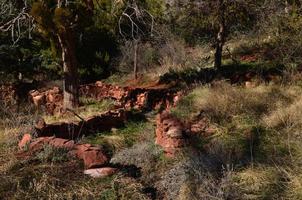 Red Rock Ruins of an Adobe in Sedona photo