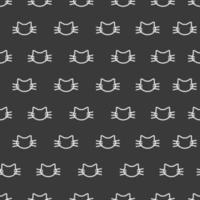 Simple and Minimal Cat Pattern vector