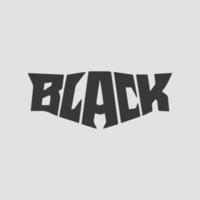 Black Phrase Word vector