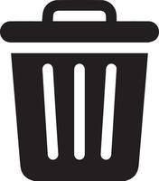 trash dustbin sign icon. recycle icons set. trash dustbin sign vector