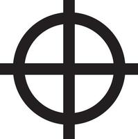 sniper rifle target. Focus target vector icon. Target goal icon. target focus arrow. marketing aim design