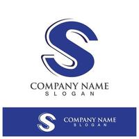 Business corporate S letter logo vector