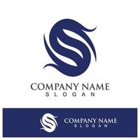 Business corporate S letter logo vector