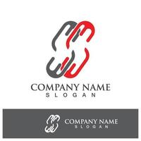 Business corporate S letter logo vector