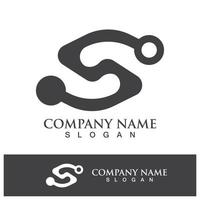 Business corporate S letter logo vector